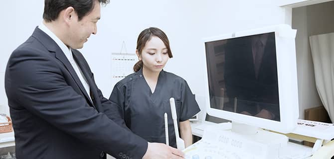 機器の操作レクチャー